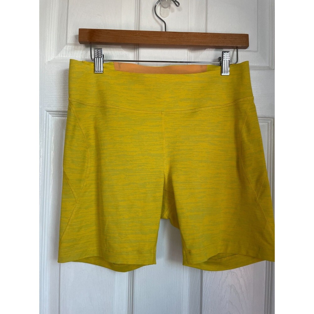 Outdoor Voices TechSweat Bike Short in Yellow women’s size XL core shorts